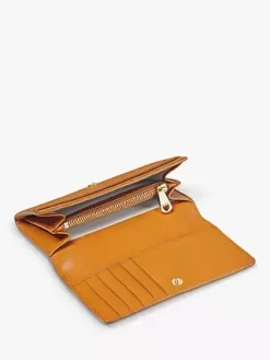 Aspinal Of London Smooth Leather London Purse, Mustard -Sports And Leisure Equipment Store 110400837alt3