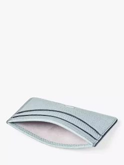 Aspinal Of London Lizard Leather Slim Credit Card Case, Pool Blue, Pool Blue -Sports And Leisure Equipment Store 110400841alt2