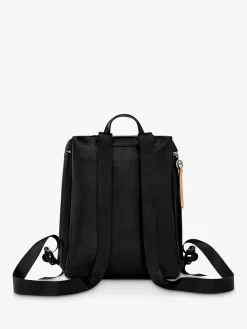 Longchamp Le Pliage City Medium Coated Canvas Backpack, Black -Sports And Leisure Equipment Store 110438887alt3