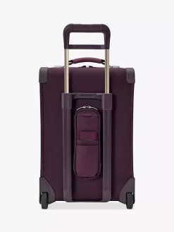 Briggs & Riley Essential 2-Wheel 56cm Carry On Suitcase, Plum -Sports And Leisure Equipment Store 110531770alt9