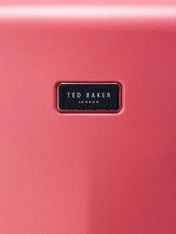 Ted Baker Flying Colours 69cm 4-Wheel Medium Suitcase, Coral Pink -Sports And Leisure Equipment Store 110531810alt7