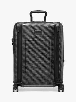 TUMI Tegra Lite Continental Front Pocket 55cm 4-Wheel Expandable Cabin Case, Black/Graphite