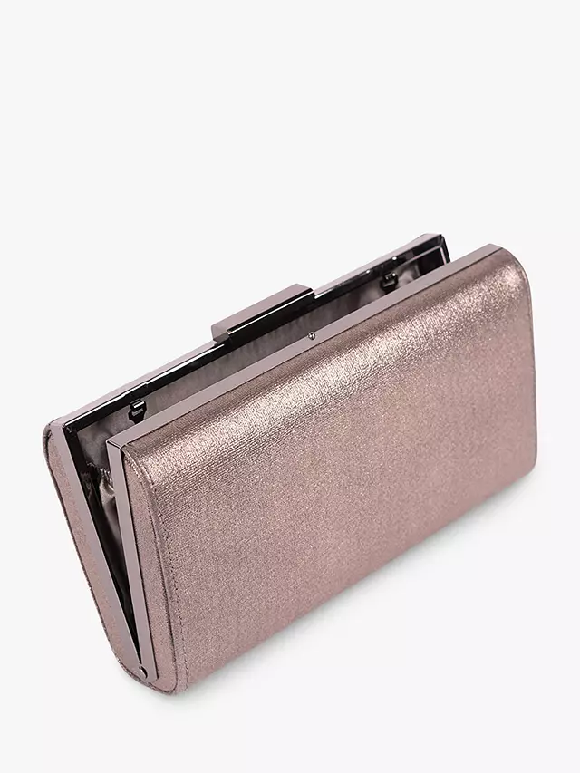 Paradox London Doria Clutch Bag, Pewter 5 Paradox London Doria Clutch Bag, Pewter - Image 3