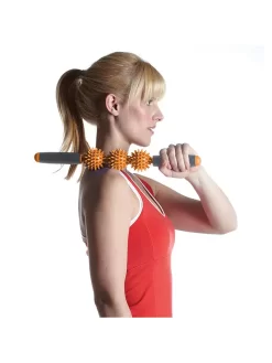 Gaiam Pressure Massage Roller, Orange -Sports And Leisure Equipment Store 236403347alt2