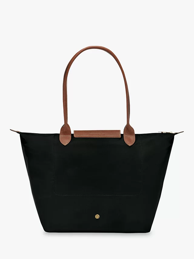 Longchamp Le Pliage Original Large Shoulder Bag, Black 5 Longchamp Le Pliage Original Large Shoulder Bag, Black - Image 3