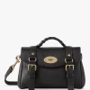 Mulberry Mini Alexa Heavy Grain Leather Cross Body Bag, Black -Sports And Leisure Equipment Store 239013448
