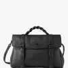 Mulberry Oversized Alexa Heavy Grain Leather Cross Body Bag, Black -Sports And Leisure Equipment Store 239013518