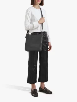 Longchamp Le Foulonné Leather Cross Body Bag, Black -Sports And Leisure Equipment Store 240071056alt1