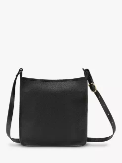 Longchamp Le Foulonné Leather Cross Body Bag, Black -Sports And Leisure Equipment Store 240071056alt3