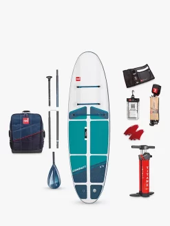 Red Paddle Co. Red Paddle Co 9'6" Compact Inflatable Stand Up Paddle Board Package