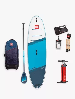 Red Paddle Co. Red Paddle Co 10’8" Ride Inflatable Stand Up Paddle Board Package