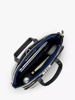 KNOMO Harewood Tote Backpack For 15" Laptops, Grey Check -Sports And Leisure Equipment Store 241083415alt2